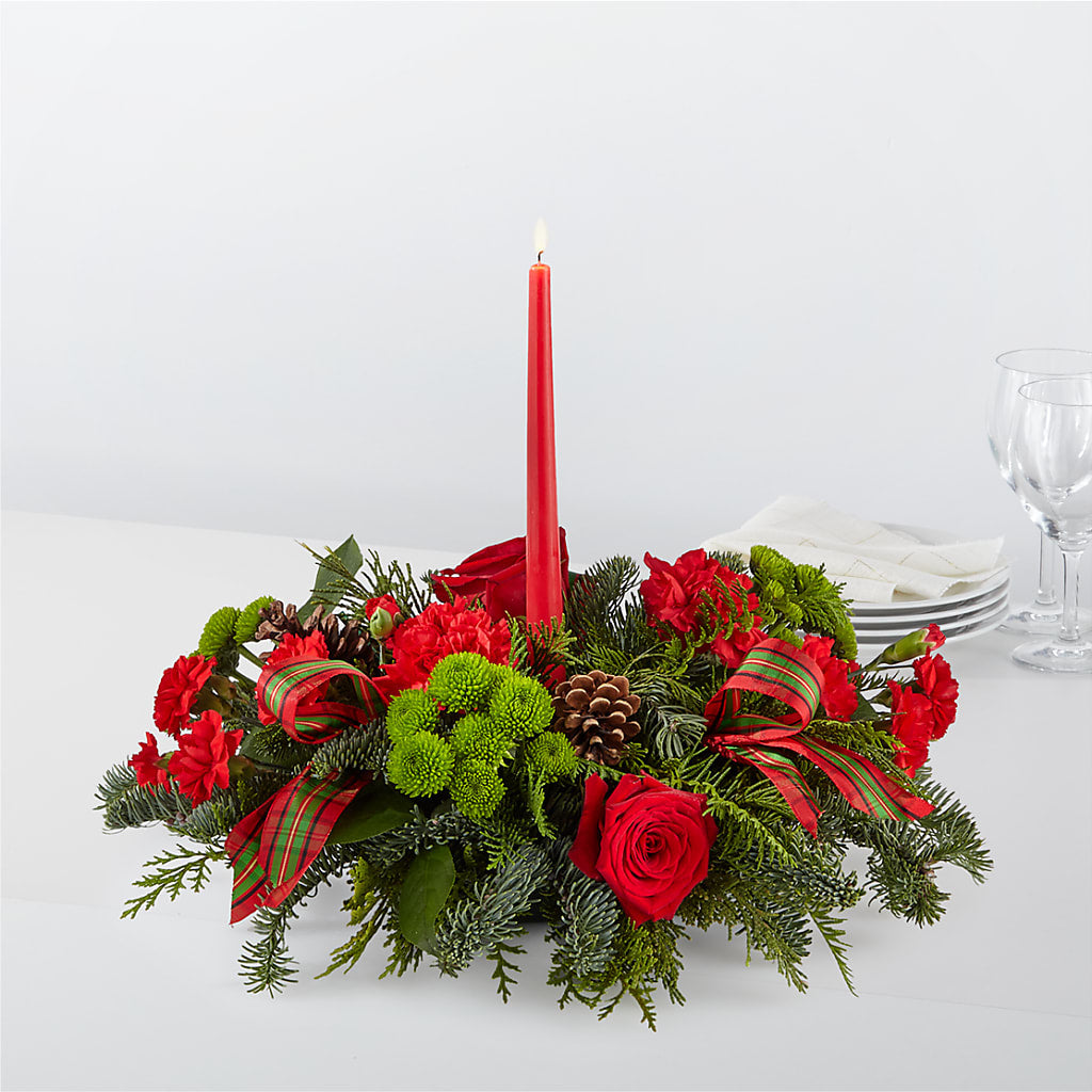 By the Candlelight Centerpiece – WENDT'S FLORIST & GIFTS, Duncansville PA