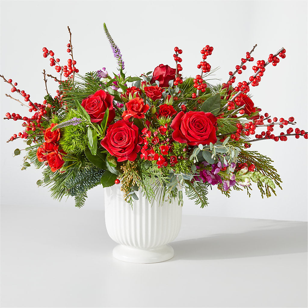 Big Red Bow Bouquet – WENDT'S FLORIST & GIFTS, Duncansville PA