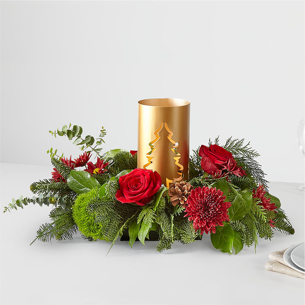 Toast the Season Centerpiece – WENDT'S FLORIST & GIFTS, Duncansville PA
