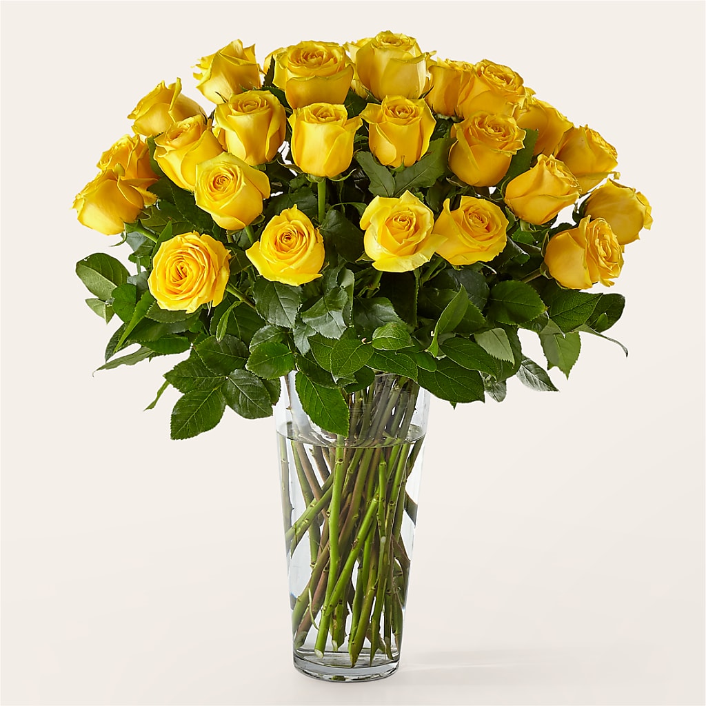 Long Stem Yellow Rose Bouquet – WENDT'S FLORIST & GIFTS, Duncansville PA