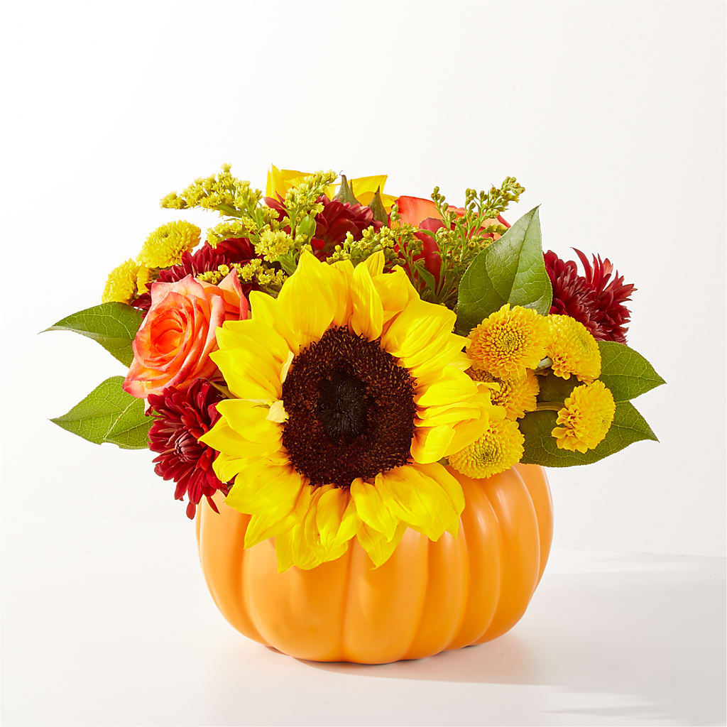 Golden Gourd Pumpkin Bouquet – WENDT'S FLORIST & GIFTS, Duncansville PA