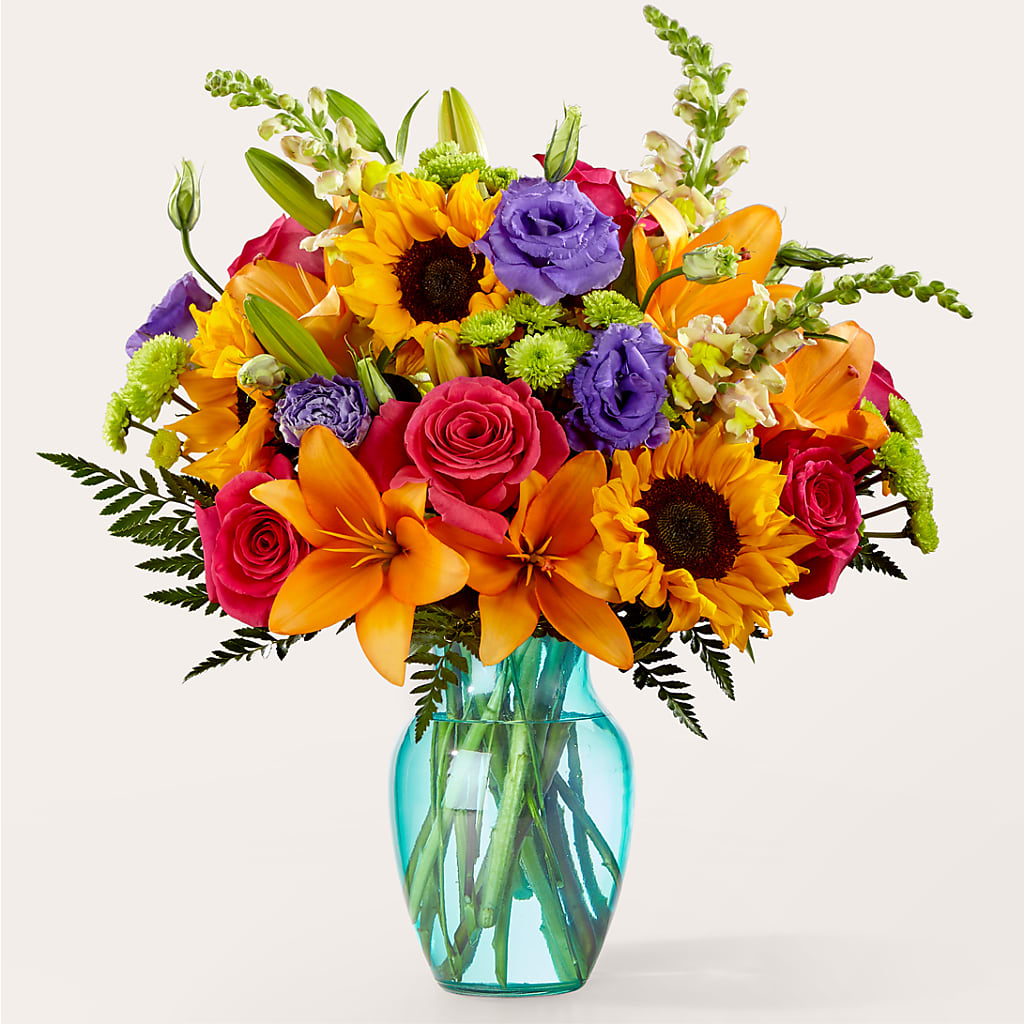 Double Rainbow Bouquet – WENDT'S FLORIST & GIFTS, Duncansville PA