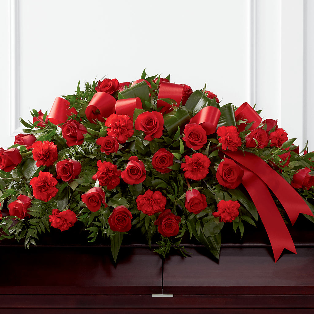 Tribute of Life Casket Spray – WENDT'S FLORIST & GIFTS, Duncansville PA