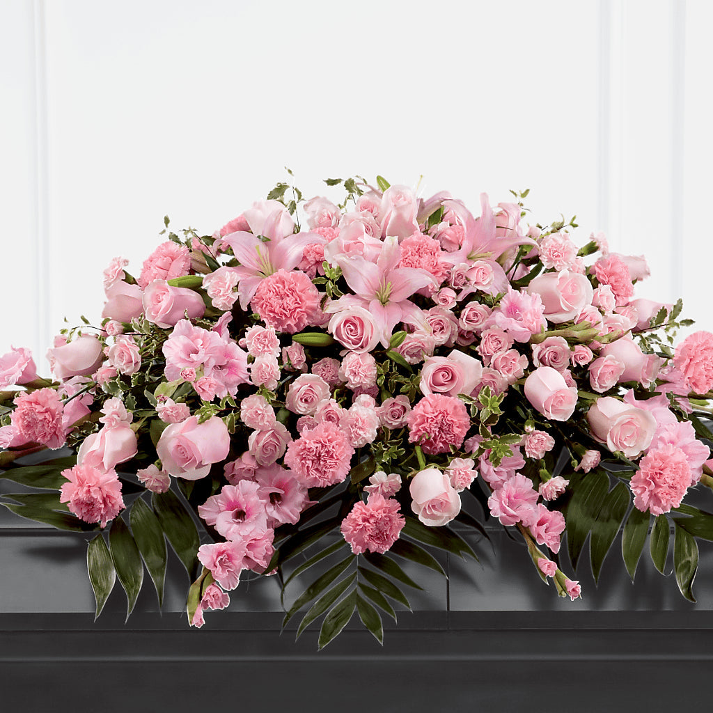 Garden of Comfort Casket Spray (Standard) – WENDT'S FLORIST & GIFTS, Duncansville PA