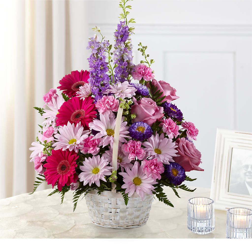 Pastel Peace Basket – WENDT'S FLORIST & GIFTS, Duncansville PA