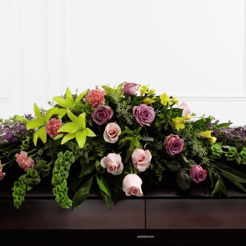 Forever Beloved Casket Spray – WENDT'S FLORIST & GIFTS, Duncansville PA