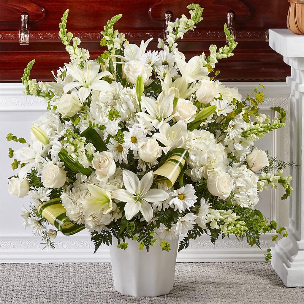 Thoughts of Tranquility Floor Basket – WENDT'S FLORIST & GIFTS, Duncansville PA