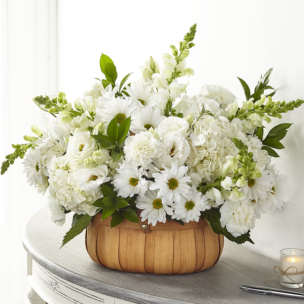 Pure Ivory Basket – WENDT'S FLORIST & GIFTS, Duncansville PA