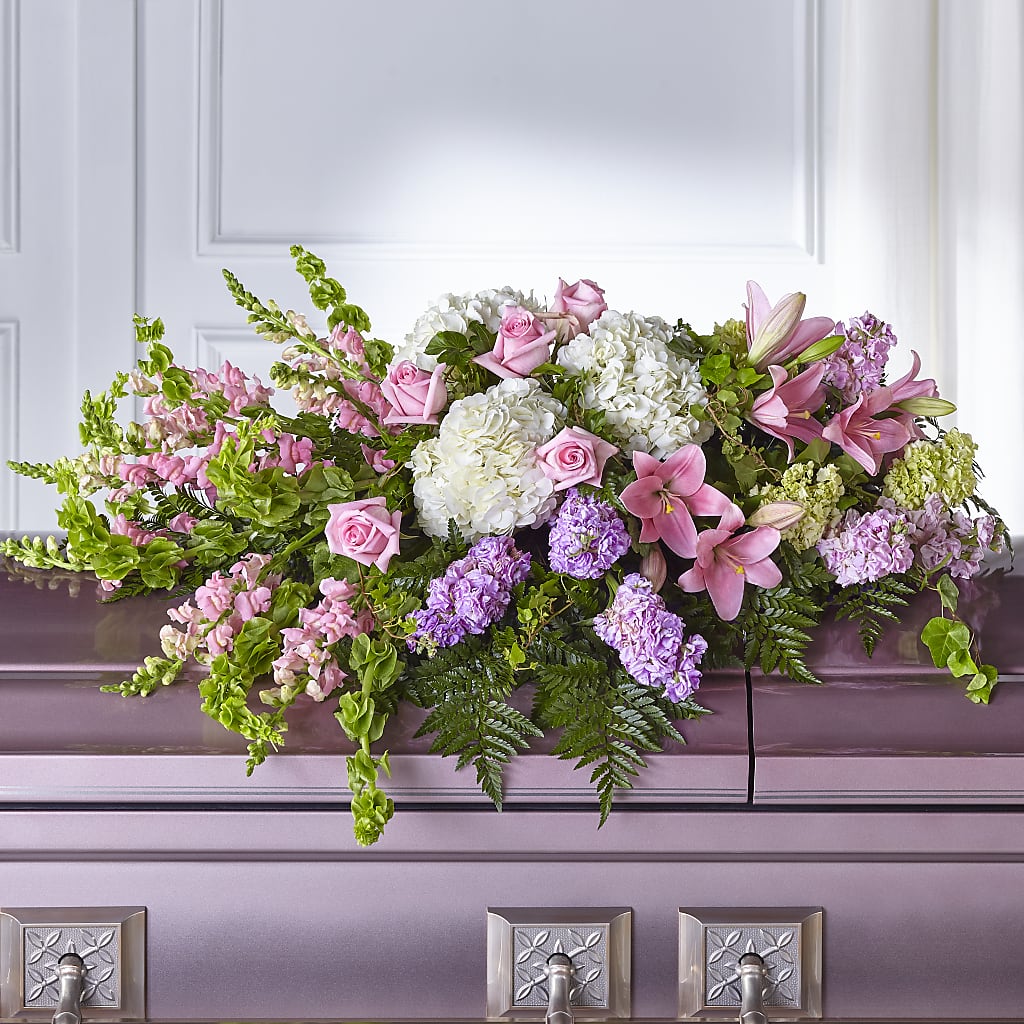 Life's Gratitude Casket Spray – WENDT'S FLORIST & GIFTS, Duncansville PA