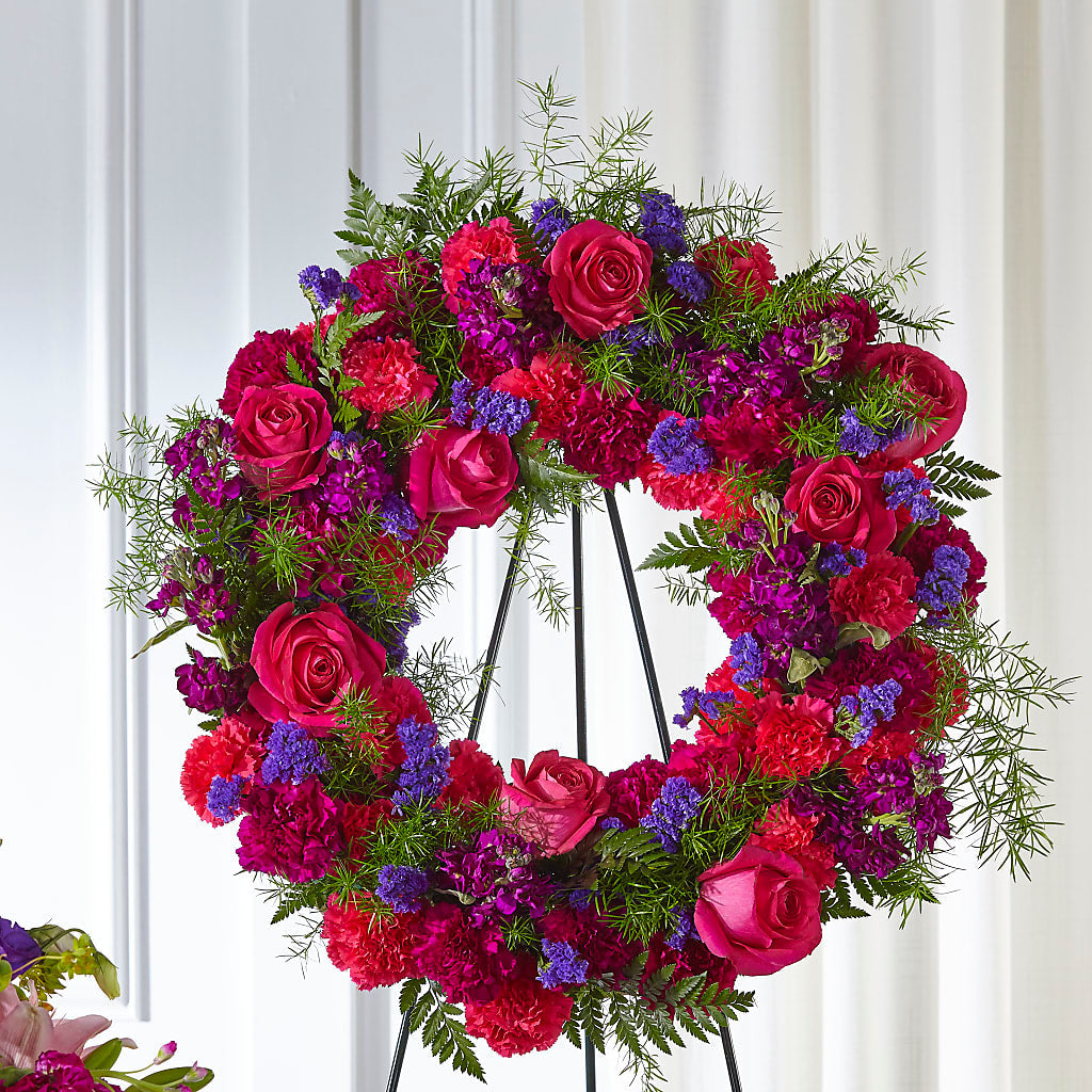 Calming Colors Wreath – WENDT'S FLORIST & GIFTS, Duncansville PA