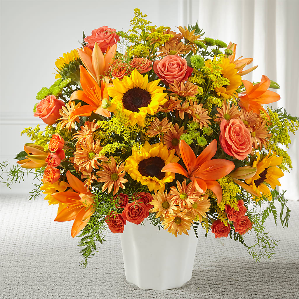 Harvest Thoughts Floor Basket – WENDT'S FLORIST & GIFTS, Duncansville PA