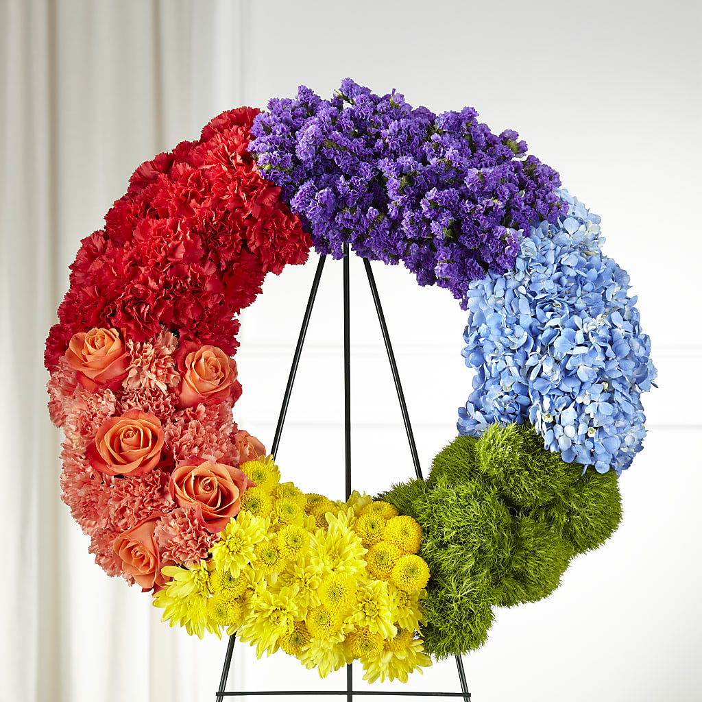 Circle of Love Wreath – WENDT'S FLORIST & GIFTS, Duncansville PA