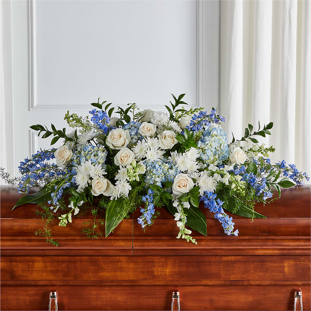 Timeless Essence Casket Spray – WENDT'S FLORIST & GIFTS, Duncansville PA