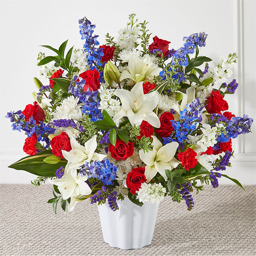 Consoled Floor Basket – WENDT'S FLORIST & GIFTS, Duncansville PA