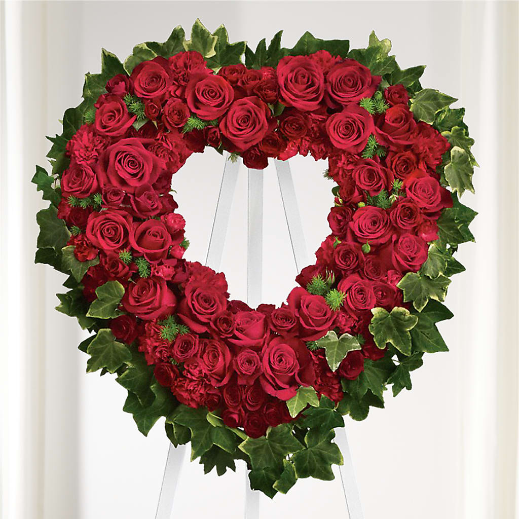 Wholehearted Standing Spray – WENDT'S FLORIST & GIFTS, Duncansville PA