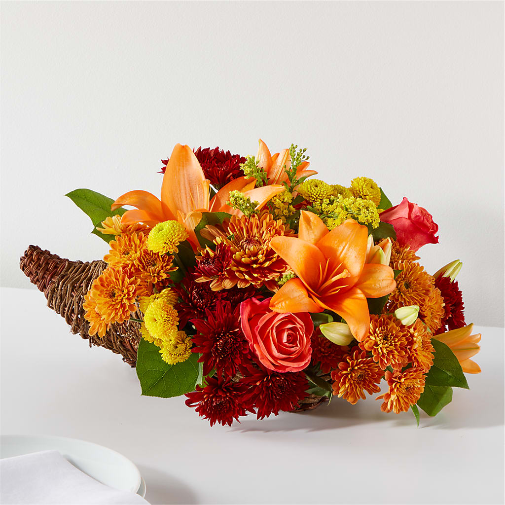 Bouquet of Blessings Cornucopia – WENDT'S FLORIST & GIFTS, Duncansville PA