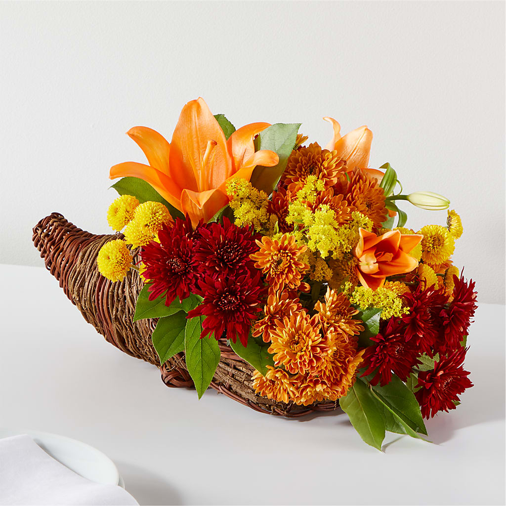 Bouquet of Blessings Cornucopia – WENDT'S FLORIST & GIFTS, Duncansville PA