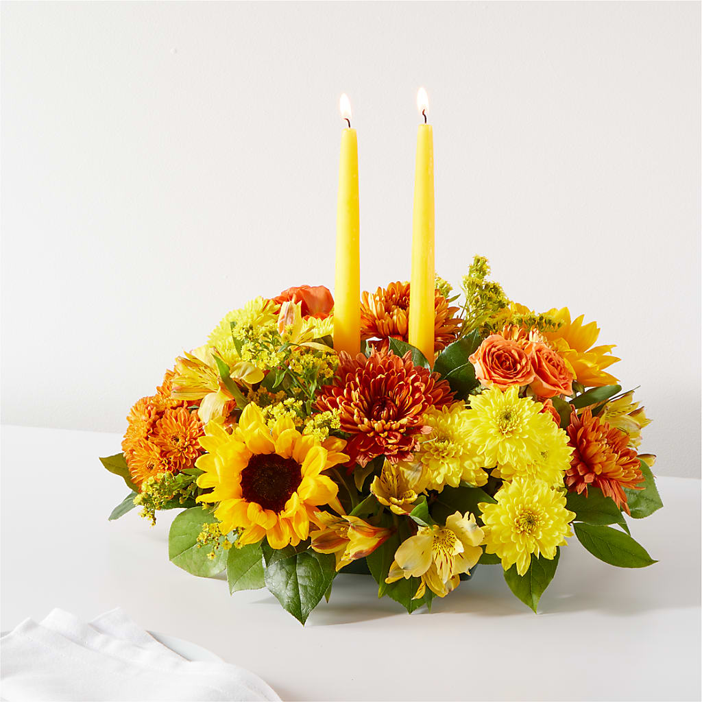 Autumn Harmony Centerpiece – WENDT'S FLORIST & GIFTS, Duncansville PA