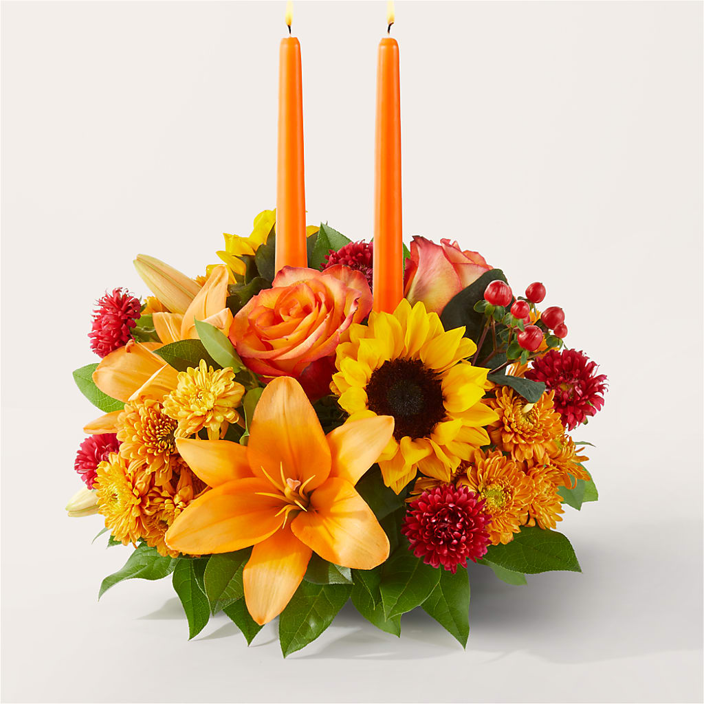 Grateful Centerpiece – WENDT'S FLORIST & GIFTS, Duncansville PA