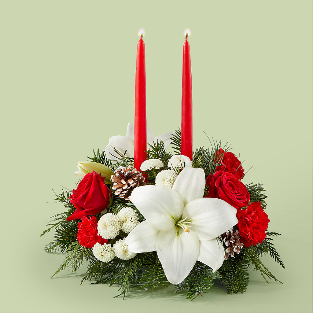 Seasonal Festivities Centerpiece – WENDT'S FLORIST & GIFTS, Duncansville PA