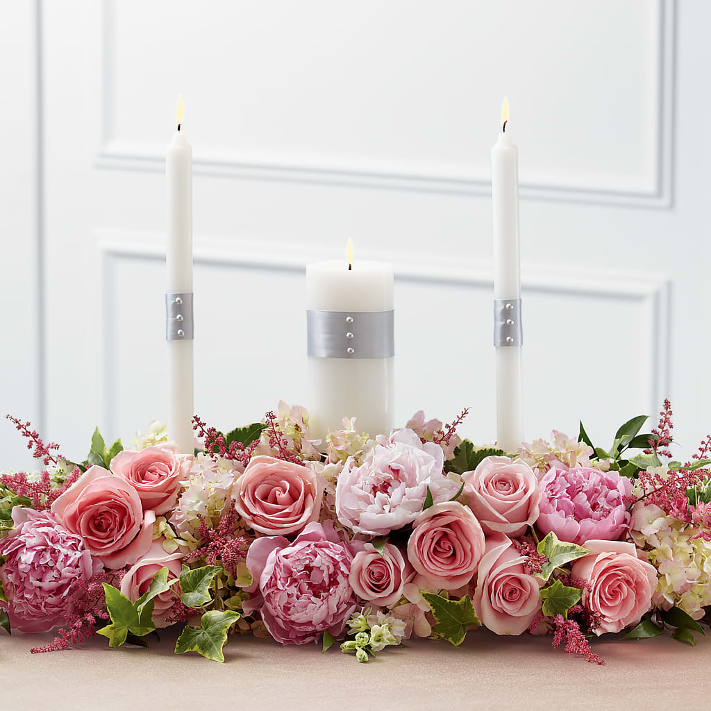 Worldwide Romance Unity Candle Arrangement – WENDT'S FLORIST & GIFTS, Duncansville PA