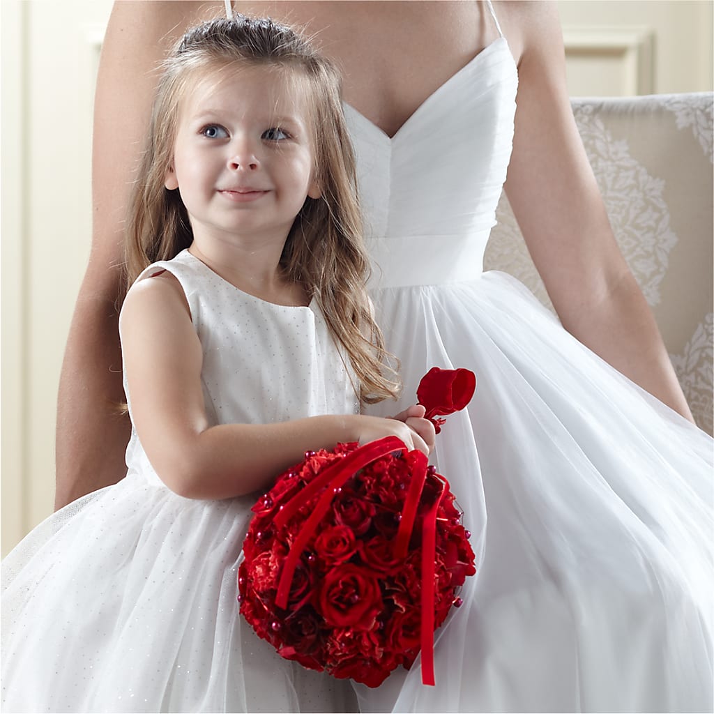 Pure at Heart Flower Girl Arrangement – WENDT'S FLORIST & GIFTS, Duncansville PA