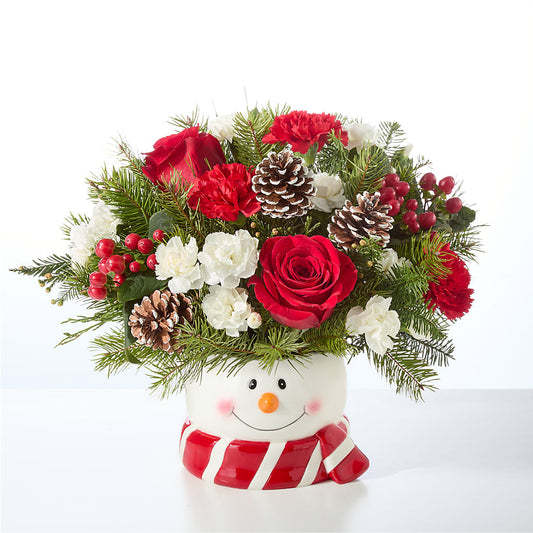 Jolly Snowman Bouquet – WENDT'S FLORIST & GIFTS, Duncansville PA