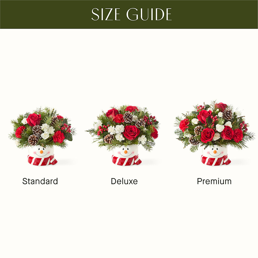 Jolly Snowman Bouquet – WENDT'S FLORIST & GIFTS, Duncansville PA