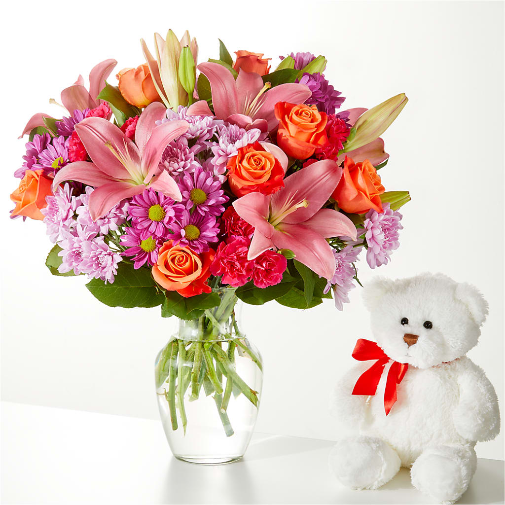 One and Only Bouquet and Bear Bundle – WENDT'S FLORIST & GIFTS, Duncansville PA