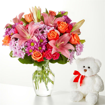 One and Only Bouquet and Bear Bundle – WENDT'S FLORIST & GIFTS, Duncansville PA