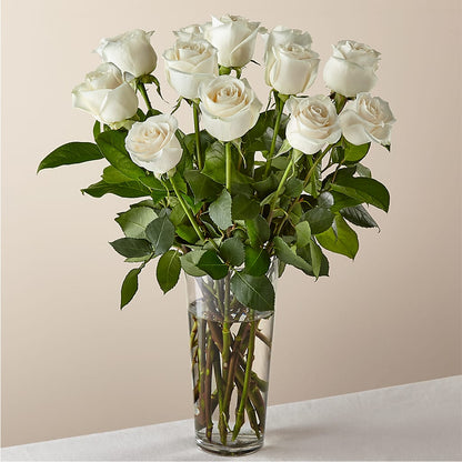 Long Stem White Rose Bouquet – WENDT'S FLORIST & GIFTS, Duncansville PA