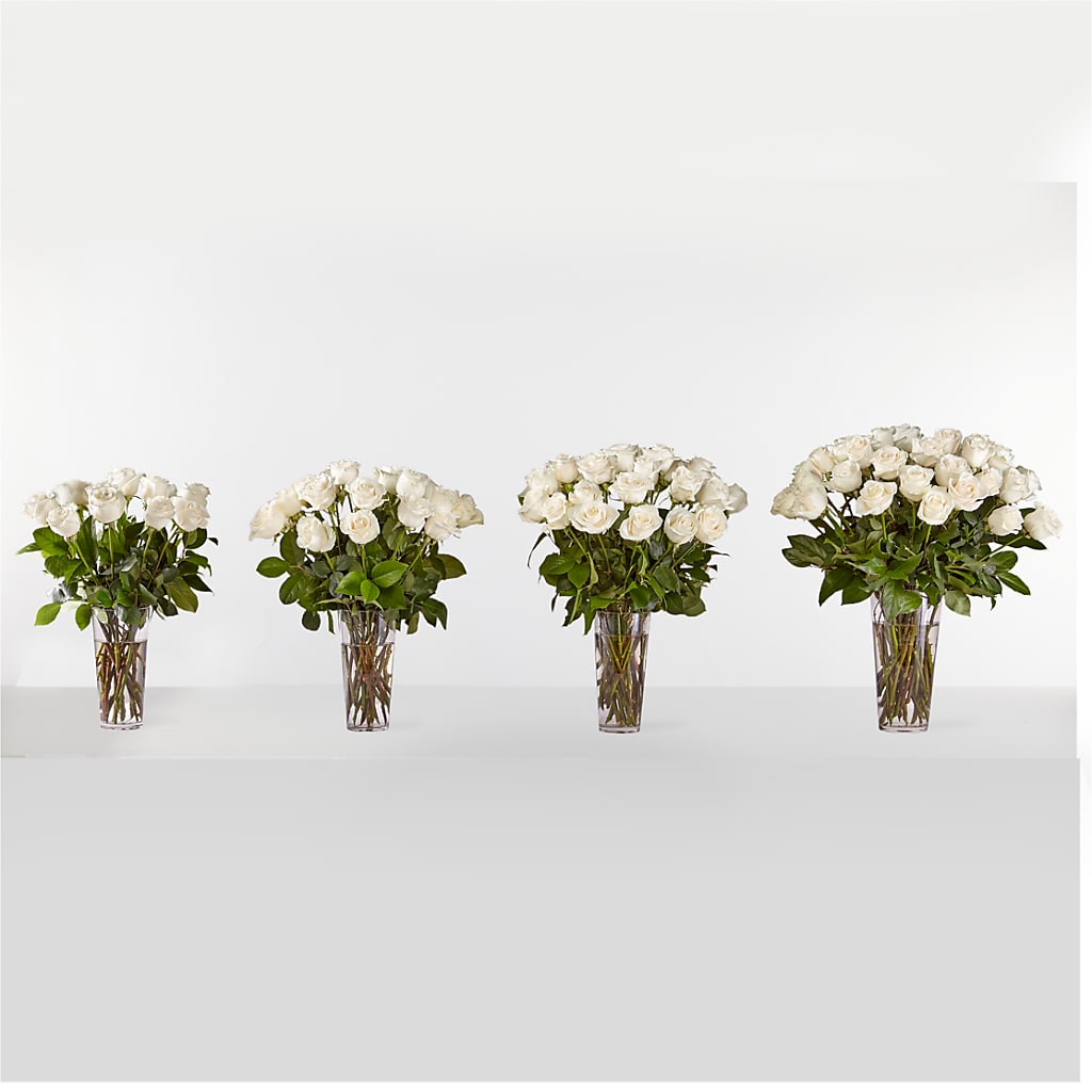 Long Stem White Rose Bouquet – WENDT'S FLORIST & GIFTS, Duncansville PA