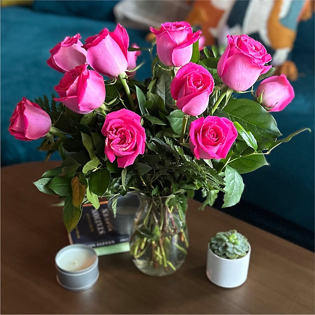 Long Stem Pink Rose Bouquet – WENDT'S FLORIST & GIFTS, Duncansville PA