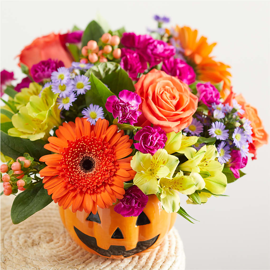 Tricks & Treats Pumpkin – WENDT'S FLORIST & GIFTS, Duncansville PA