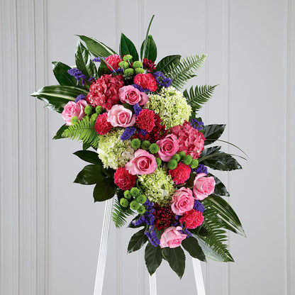 Refreshing Mix Standing Spray – WENDT'S FLORIST & GIFTS, Duncansville PA