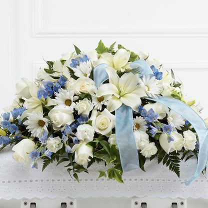 Tender Treasure Casket Spray – WENDT'S FLORIST & GIFTS, Duncansville PA