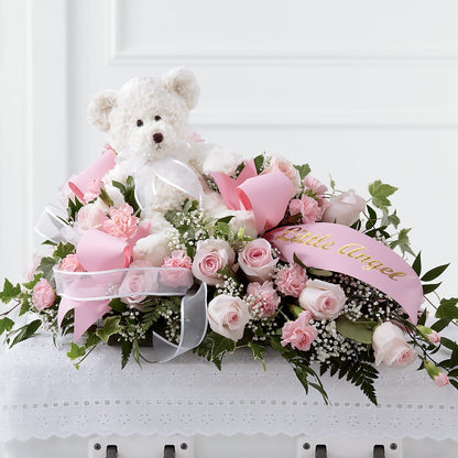 Touch of Sympathy Casket Spray – WENDT'S FLORIST & GIFTS, Duncansville PA
