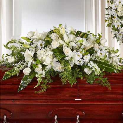 Abundance Casket Spray – WENDT'S FLORIST & GIFTS, Duncansville PA