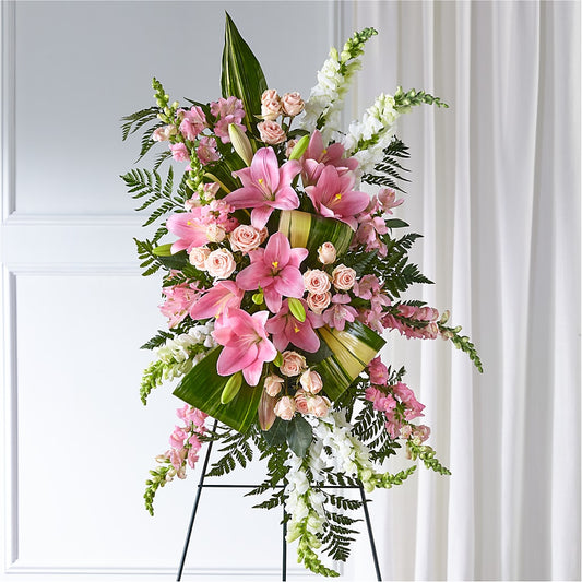 Elegant Embrace Standing Spray – WENDT'S FLORIST & GIFTS, Duncansville PA