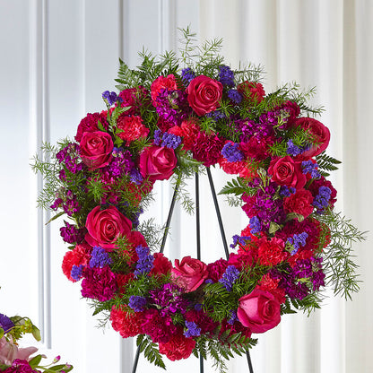 Calming Colors Wreath – WENDT'S FLORIST & GIFTS, Duncansville PA