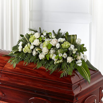 Hopeful Gesture Casket Spray – WENDT'S FLORIST & GIFTS, Duncansville PA
