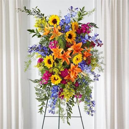Sunlit Memories Standing Spray (Standard) – WENDT'S FLORIST & GIFTS, Duncansville PA