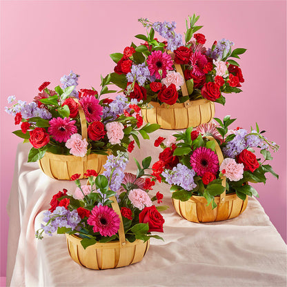 Pink Picnic Basket – WENDT'S FLORIST & GIFTS, Duncansville PA