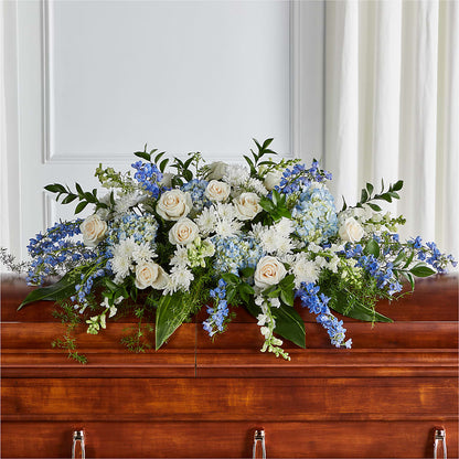 Timeless Essence Casket Spray – WENDT'S FLORIST & GIFTS, Duncansville PA
