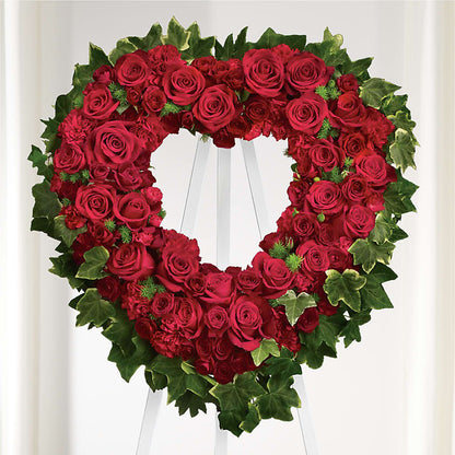Wholehearted Standing Spray – WENDT'S FLORIST & GIFTS, Duncansville PA