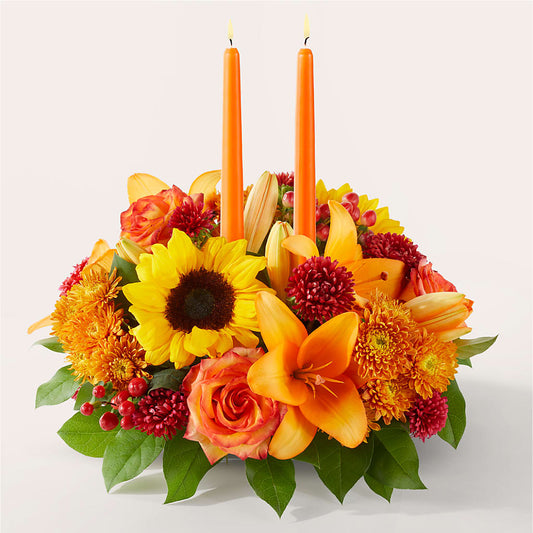 Grateful Centerpiece – WENDT'S FLORIST & GIFTS, Duncansville PA