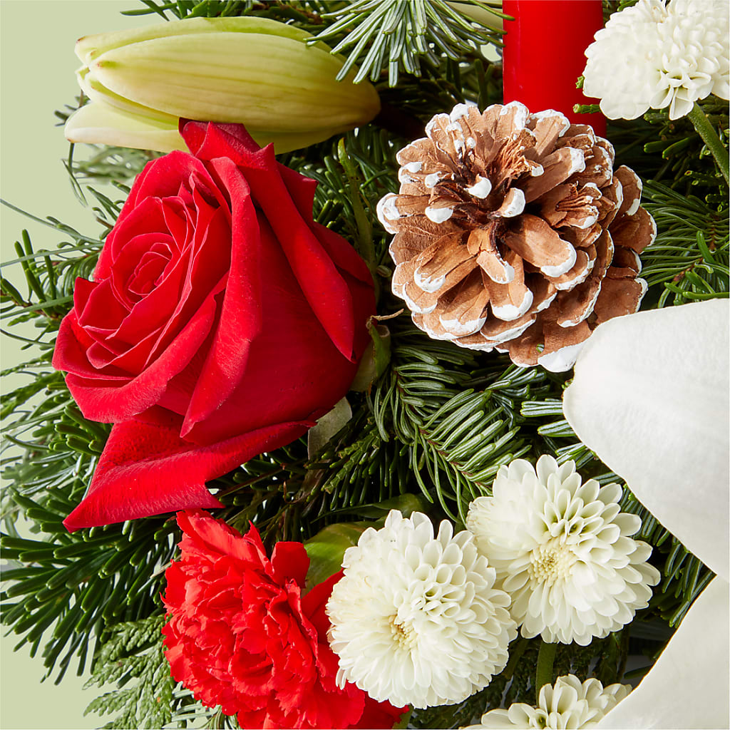 Seasonal Festivities Centerpiece – WENDT'S FLORIST & GIFTS, Duncansville PA