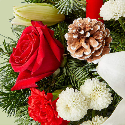 Seasonal Festivities Centerpiece – WENDT'S FLORIST & GIFTS, Duncansville PA