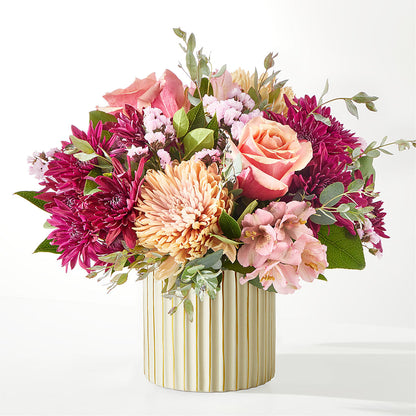 Berry Cobbler Bouquet with Ivory Vase – WENDT'S FLORIST & GIFTS, Duncansville PA